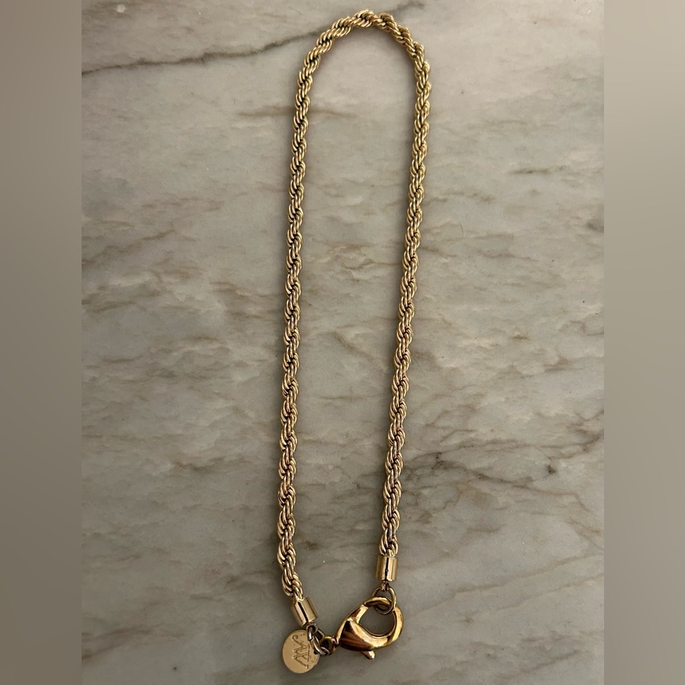 JANE WIN Statement Rope Chain 18”